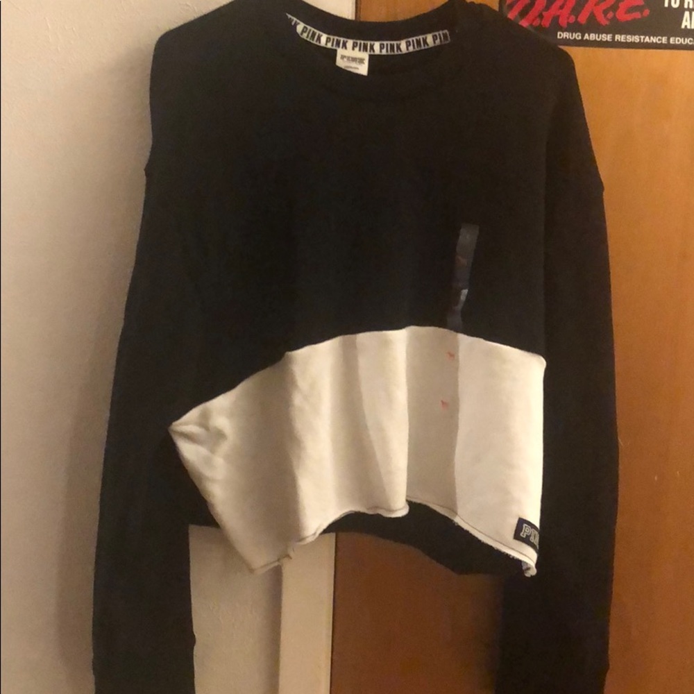 VS PINK Crop Sweater